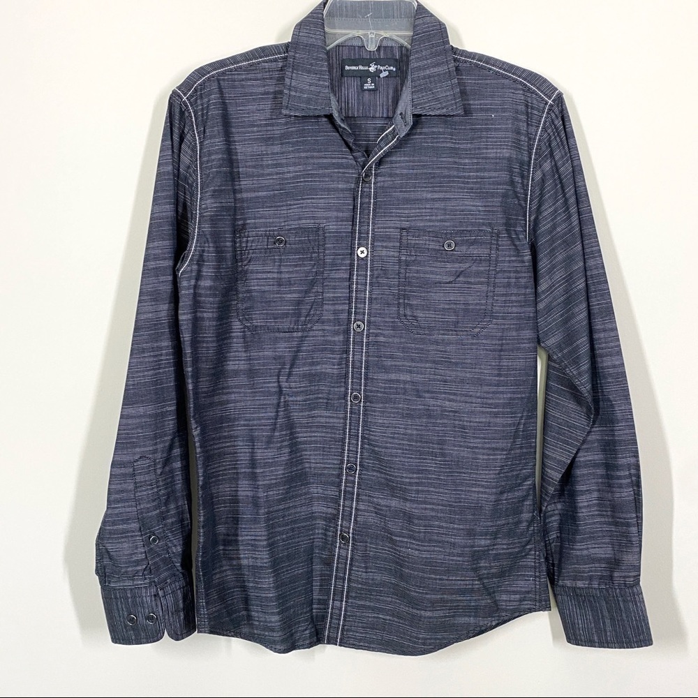Beverly Hills Polo Club Men’s Shirt Black Size S